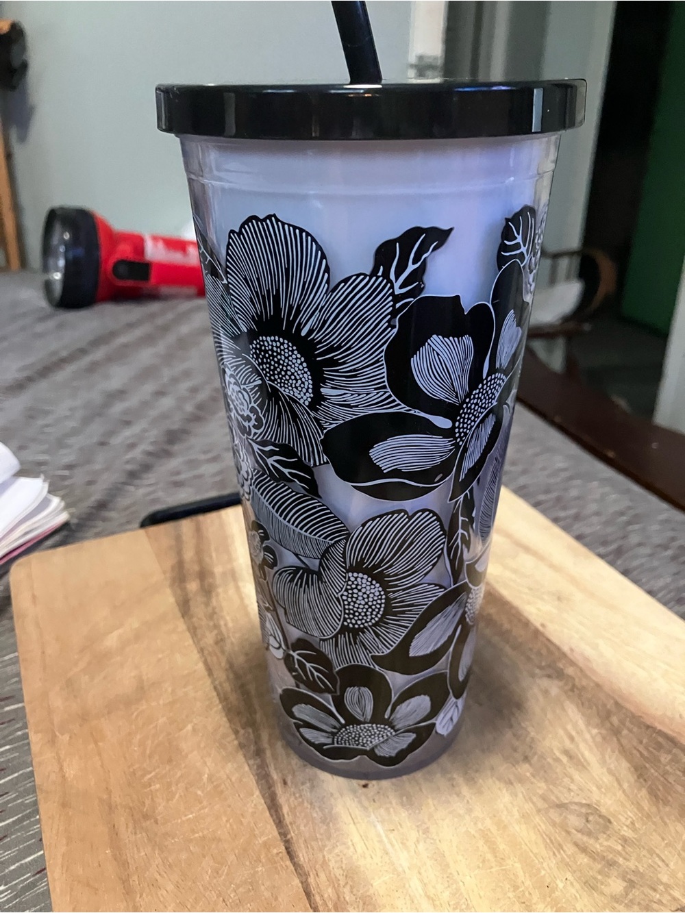 Vera Bradley Acrylic Double Wall Travel Tumbler